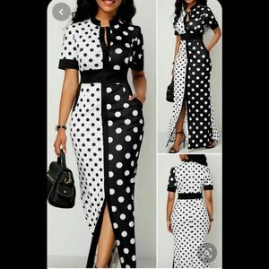 Long beautiful dress